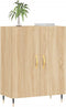 vidaXL - Dressoir - 69,5x34x90 - cm - bewerkt - hout - sonoma - eikenkleurig