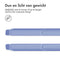 imoshion Tablet Hoes Geschikt voor iPad 8 10.2 (2020) 8e generatie / iPad 7 10.2 (2019) 7e generatie / iPad 9 10.2 (2021) 9e generatie - imoshion Trifold Hardcase Bookcase - Paars /Paars