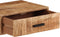 vidaXL - Nachtkastje - wandgemonteerd - 40x30x13,5 - cm - massief - mangohout