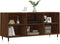vidaXL - Tv-meubel - 103,5x30x50 - cm - bewerkt - hout - bruin - eikenkleur