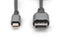 Digitus DB-340106-020-S - DisplayPort-kabel - Mini DisplayPort naar DisplayPort - 8K ondersteuning - Zwart