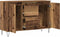 vidaXL - Dressoir - 104x35x70 - cm - bewerkt - hout - oud - houtkleurig