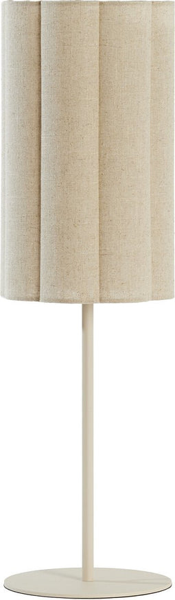 vtwonen Tafellamp Fringe - Naturel - Ø20cm - Modern - Kerst cadeau - Kerst cadeautjes - Cadeau vrouw - Cadeau man - Cadeau voor haar - Cadeau voor hem - Kerstcadeau - Kerst kado - Kado man - Kado vrouw