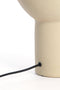 vtwonen Tafellamp Monk - Beige - 25x25x46cm - Modern