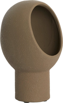 vtwonen Tafellamp Monk - Bruin - 18.5x17x30cm - Modern