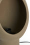 vtwonen Tafellamp Monk - Bruin - 25x25x46cm - Modern