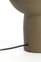 vtwonen Tafellamp Monk - Bruin - 25x25x46cm - Modern