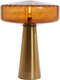 vtwonen Tafellamp Pleat - Bruin - Ø40cm - Retro - Kerst cadeau - Kerst cadeautjes - Cadeau vrouw - Cadeau man - Cadeau voor haar - Cadeau voor hem - Kerstcadeau - Kerst kado - Kado man - Kado vrouw