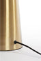 vtwonen Tafellamp Pleat - Glas/Goud - Ø40cm - Retro - Kerst cadeau - Kerst cadeautjes - Cadeau vrouw - Cadeau man - Cadeau voor haar - Cadeau voor hem - Kerstcadeau - Kerst kado - Kado man - Kado vrouw