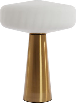 vtwonen Tafellamp Pleat - Wit - Ø40cm - Retro - Kerst cadeau - Kerst cadeautjes - Cadeau vrouw - Cadeau man - Cadeau voor haar - Cadeau voor hem - Kerstcadeau - Kerst kado - Kado man - Kado vrouw
