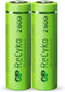 GP ReCyko+ 201246 - Oplaadbare AA-batterijen - 2.600 mAh - Set van 4 (4 stuks)