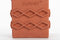 Zuiver Graphic Vaas Vierkant Terracotta