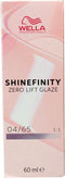 Permanente kleur Wella Shinefinity Nº 04/65 (60 ml)