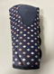 Kantrie Softgamas - Gamaschen - 4 klettsluitingen - Navy blauw met patroon - Maat XL