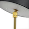 MOONLIGHT - LED tafellamp - oplaadbaar - zwart messing marmer