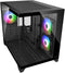 Cougar FV150 - ATX Semi-toren doos - MicroATX Mini-ITX - Multicolour verlichting - Zwart