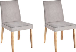 Set van 2 eetkamerstoelen PHOLA Grijs