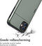 iMoshion Hoesje Geschikt voor iPhone 11 Hoesje - Ruimte voor 2 pasjes - iMoshion Backcover met pasjeshouder - Donkergroen