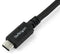 Startech.com USB-C naar USB-C kabel - 5A/100W PD - 1,8 m USB 3.0 (5Gbps) - Zwart