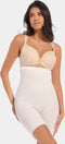 MAGIC Bodyfashion Maxi Sexy Hi Bermuda - Naadloos Shapewear - Kleur Latte - M
