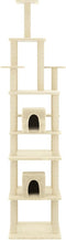 vidaXL - Kattenmeubel - met - sisal - krabpalen - 216 - cm - donkergrijs