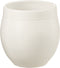 J-Line bloempot Gio - keramiek - wit - small - Ø 19.00 cm