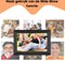 Digitale fotolijst met WiFi en Frameo App - 10 inch – HD+ -IPS Display – Zwart - Micro SD – Touchscreen