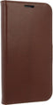 Valenta iPhone 12 - Book Case - Handgemaakt - Bruin