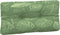 vidaXL - Palletkussens - 3 - st - bladpatroon - stof