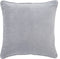 J-Line kussen Zoom - katoen - wit/grijs