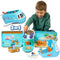 BLUEY - 3 in 1 Transformerend Vliegtuig Speelset - 15 accessoires - Meer dan 25 geluiden