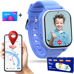 VUBIO Kinder Smartwatch S1 4G Incl. Simkaart - WIFI - GPS - Whatsapp