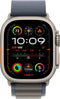 Apple Watch Ultra 2 - GPS Cellular - 49mm - Titanium Case met Blue Alpine Loop - Medium