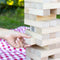 SES Creative Tuimeltoren XXL - 51 delige set grote houten blokken - voor buiten spelen (51 stuks)