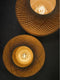 GOOD&MOJO Tafellamp Mekong - Bamboe/Wit - Ø30cm - Scandinavisch,Bohemian