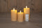 Anna's Collection - B.O. 3St Vanille Kaars Wax 3D Lont