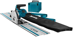 Makita DSP600ZJ2 - Accu invalzaag LXT 2x18V - Soft start - Geleiderail en tas
