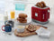 Kenwood kMix TCX751RD - Broodrooster - Bagelfunctie en opwarmfunctie - Rood