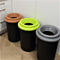 Plafor Eco Bin - Ronde Prullenbak 50L - Inclusief 5-delige Stickerset - Wit