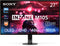Sony INZONE M10S - OLED 2K/QHD Gamingmonitor - 480Hz verversingssnelheid - Zwart