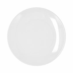 Eetbord Bidasoa Glacial Coupe Wit Keramisch Ø 27 cm 27 cm (4 Stuks) (Pack 4x)