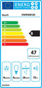 Bosch DWB96BC60 - Afzuigkap 90 cm - 619 m³/u - 2 LED lampen