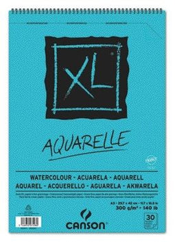 Canson - Aquarelblok canson xl a3 30v 300gr spiraal | 5 stuks