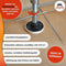 Style 120 cm - Balkonscherm - Wasbare bekleding - Zand