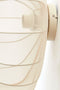 Plafonnire Noel - Plafondlamp - Ronde lampenkap - Zand 40 x 21 cm