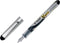 Vulpen Pilot V-pen zilver zwart | 12 stuks