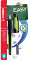 Vulpen STABILO Easybuddy rechtshandig zwart/lime blister | 5 stuks