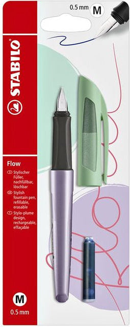 Vulpen STABILO Flow cosmetic fresh lavender | 5 stuks
