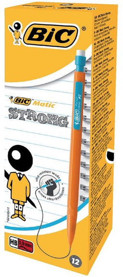 Vulpotlood Bic matic strong 0.9mm inclusief HB stiften | 12 stuks
