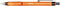 Vulpotlood rOtring Visuclick 2B 0.5mm oranje